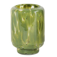 Vaso Murano Aquarelle Verde Oliva  Vaso Murano Aquarelle Verde Oliva